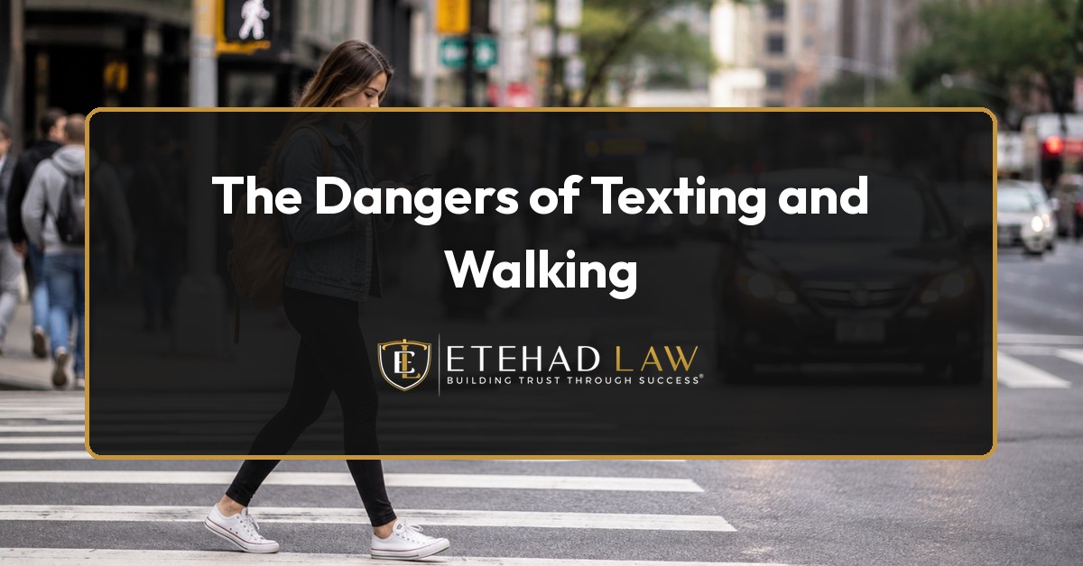 The Dangers of Texting and Walking