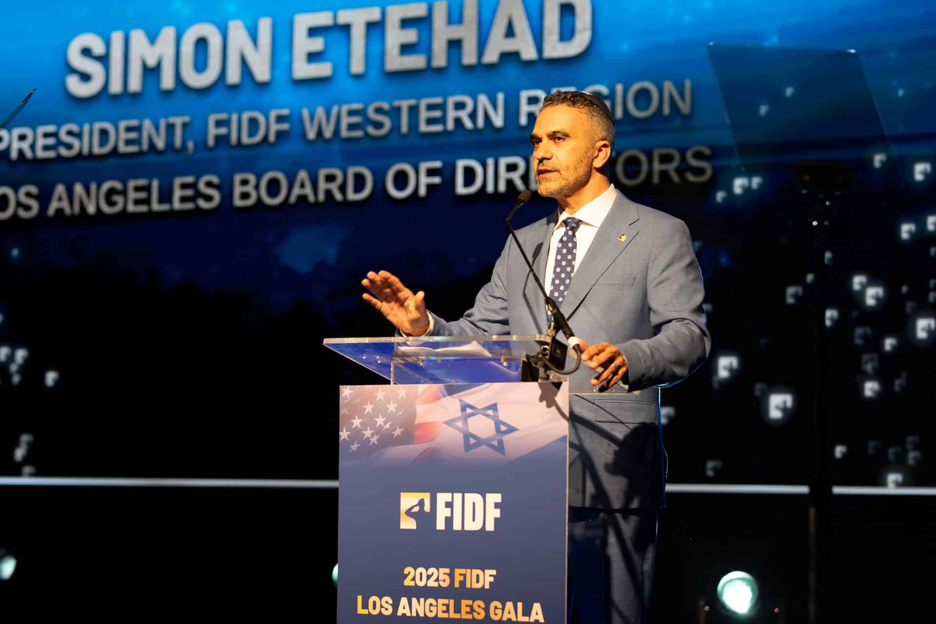 FIDF Western Region President Simon Etehad Helps Raise Over $9 Million at FIDF Gala