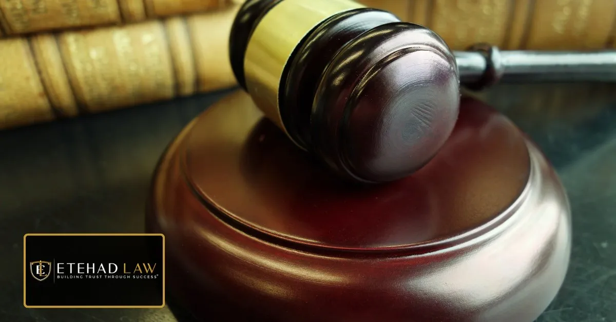 Wooden gavel resting on law books, representing a California lawsuit against an unlicensed contractor